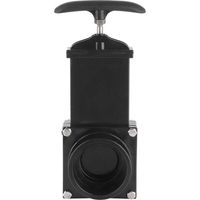Vanne de Vidange RV 50 Mm, Vanne de Vidange RV, Vanne ABS D'égout de Décharge pour Accessoires Extérieurs pour Caravane