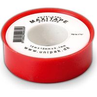 Unipak MAXITAPE ruban de téflon transparent 12 mètres