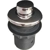 Tecmark MPT-57570-3428R Bouton pneumatique pour courte distance, mini, surélevé, chromé
