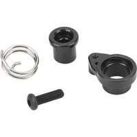 Bras de servo d'amortissement 25T en alliage d'aluminium usiné CNC, bras d'amortisseur de rechange pour voitures RC Traxxas, noir