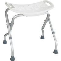 Taburete Baño Hasta 120Kg Abat Wenko Alu/Plast Bl Secura 230