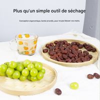 Paniers à vanner en bambou tressé pour la maison, paniers de séchage ronds, tamis en bambou, accessoires de peinture créative à faire soi-même, produits décoratifs en bambou tressé