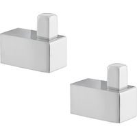 Multi set di due ganci da bagno, cromo (ELEMULTI-SET1)