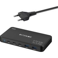 Caricabatterie da parete Blitzwolf BW-i100 5 in 1 da 120 W