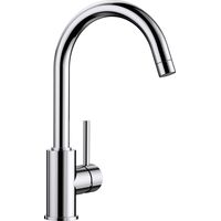 mezclador monomando de lavabo cromado - 517742 - blanco -