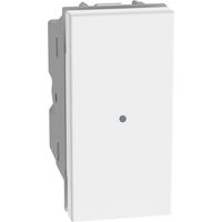 Interruttore assiale bticino matixgo 1 modulo 1p 10a bianco - jw4051