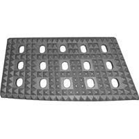 GRIGLIA PEDANA SINISTRA NYLON GRIGIO - IVECO - Stralis 2007 - 504242346