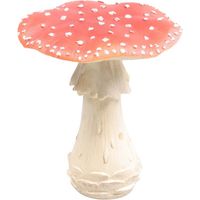 Champignon amanite tue-mouche en résine Forest Taille 3