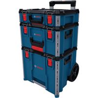 Rollende Werkzeugkiste 3 in 1 BOSCH L-Boxx Contractor
