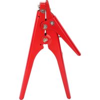 Outil manuel HS-519 pour le regroupement rapide des attaches de câbles en nylon et des clips de câbles en plastique.