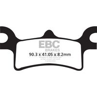 EBC FA314R Bremsbeläge (Satz für 1 Bremsscheibe)