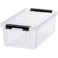 Bac Rangement 25l Transparent Organisation Transparente Et Robuste - Générique