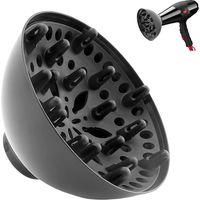Accessoire Diffuseur Pour Sèche-Cheveux, Diffuseurs Cheveux Bouclés, Diffuseur De Cheveuxs Universel Adapté Aux Sèche-cheveux Pour Bouclés