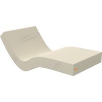 Matelas gériatrique 90x190 flexible - Housse amovible, Revêtement sanitaire imperméable