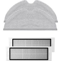 Zubehör für Xiaomi Roborock S5 Max S50 S5 S6 S60 Pure S5Max Staubsauger: Reinigungstuch, HEPA-Filter und andere Ersatzteile.