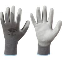 Guante de protección, Nylon, Taille10, gris (por 12)