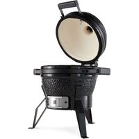 Kamado barbecue 13'' - Barbecue compact céramique, grille inox