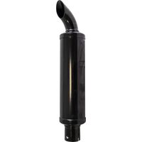 Silenziatore corto per trattore adattabile al riferimento originale Landini 894291M2
