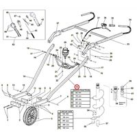 ORIGINAL ACTIVE linksseitiger Radrahmen Erdbohrer Modelle t152 020779