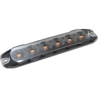 Feu de pénétration slim 6 LED - Orange