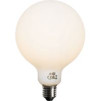 LUEDD Lampadina LED dimmerabile E27 vetro opalino G125 5W 450lm 3000K