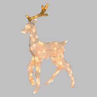 Renna 2D H70 cm LED traditionnelle IP44 avec timer