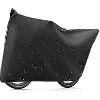 220 × 120 cm Bache Moto Exterieur Etanche, Housse Moto en PEVA, Impermeable Bache Velo Negro, Adecuado Para Bicicletas, Bicicletas Eléctricas y Scooters
