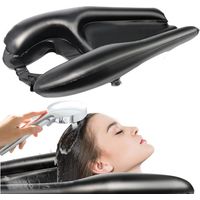 Lavabo Gonflable pour Laver les Cheveux à Domicile - Capiluve Gonflable pour Cheveux - Lavabo Portable pour Cheveux - Bac Lave-cheveux pour Lit - Lave Tête COIFFEUR + DOMICILE
