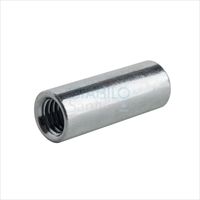 100x Gewindemuffen M10 x 30 mm Gewindeverbinder Verbindungsmuffen Distanzmuffen