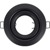 Portalámpara Empotrable Circular Ajustable Casquillo GU10 IP20 Ø1