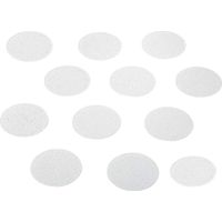 Autocollants antidérapants pour douche et baignoire - Patins antidérapants transparents - 12 autocollants auto-adhésifs pour baignoire - ronds 10 cm de diamètre