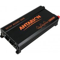 Convertisseur de tension pur sinus 3000W 12V/230V – Commande déportée 5m – Puissance nominale 3500W – Port USB 5V-1A – Antarion