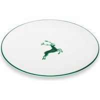 Gmundner Keramik Grüner Hirsch, Assiette plate Cup (Ø 28cm)