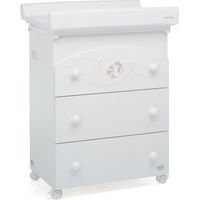 FOPPAPEDRETTI Bagnetto Fasciatoio Babyfly Bianco