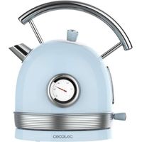 Cecotec – Bouilloire électrique 1,8L 2200W – Mesureur de température intégré – Base rotative 360° – Indicateur lumineux – Système de sécurité automatique