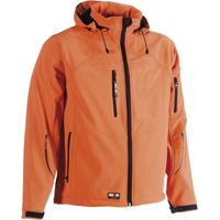 Giubbotto softshell con cappuccio Poseidon Herock Arancione M