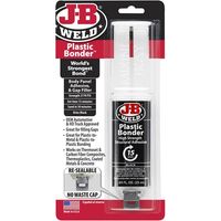 J-B Weld 50139UK PlasticBonder Syringe Black 25ml JBW50139UK