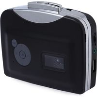 USB Tape Signal Converter Tape to MP3 Cassette player Walkman Stereo Straight to USB Stick, Black-,de