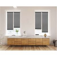 CLIPeFIX - Tenda a rullo semifiltrante Gris asfalto 75x180