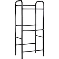 Wiltec Estantería robusta para 3 cajas de bebidas 50x33x116 cm, 20 kg por nivel estante para almacenaje de bebidas bodega garaje