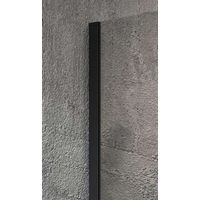 Gelco Vario - Profilo per parete 2000 mm, nero opaco GX1014