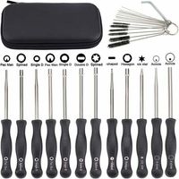 Lot de 12 Outils de réglage de carburateur avec Tournevis acircle pour Petit Moteur 2 Temps pour Husqvarna pour STHIL pour débroussailleuse Echo tronçonneuse