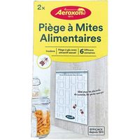AEROXON - Boite 2 pièges collants à mites alimentaires