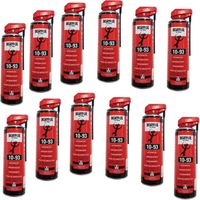 Lot de 12 aérosols nettoyants dégraissants pour freins – Évaporation rapide – Sans résidus – Compatible avec plastiques fragiles – Degryp Oil