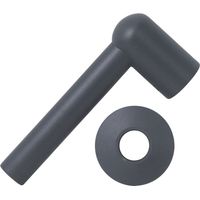 Heatwave Towel Rail Electric Element Cover Basalt Grey