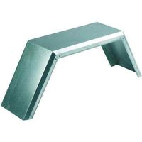 Garde boue métal galvanisé 2 plis 13"