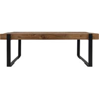 Table basse Norton 130x60 cm - teck/fer recyclé