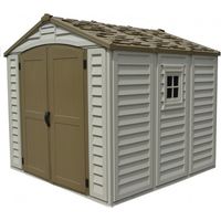 Casetta in PVC DuraPlus 8'x8' Duramax Premier, 246 x 247 x 235 cm