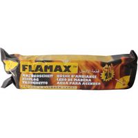 Bûche de cheminée 1,1 kg – Allume feu pour poêles et cheminées – Durée de combustion 2 heures – Facile à allumer – Flamax