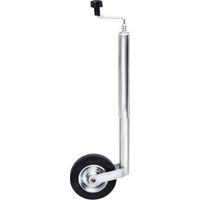 Roue de jauge pour remorque 48 mm Acier galvanisé vidaXL